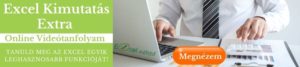 Online tanfolyam pivot tábla