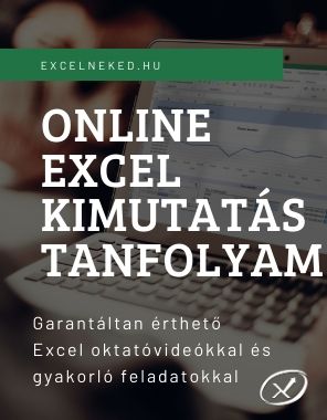 Online Excel kimutatás tanfolyam
