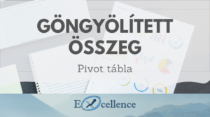 Pivot göngyölített összeg