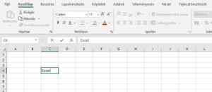 Excel adatbevitel